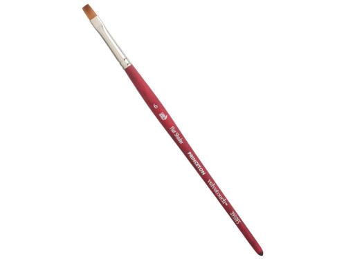 Flat shader, synthetic Velvetouch brush - Princeton - no. 6