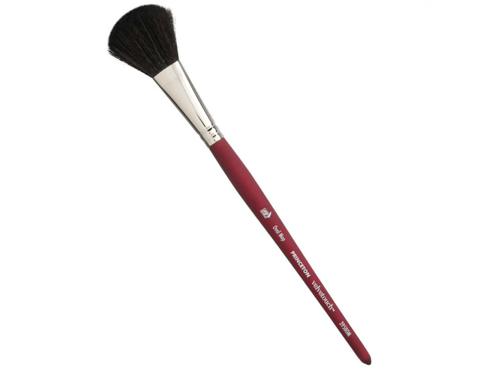 Oval mop, synthetic Velvetouch brush - Princeton - no. 1/2
