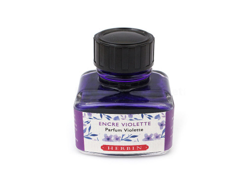 Atrament perfumowany w butelce - J.Herbin - Violet Purple, 30 ml