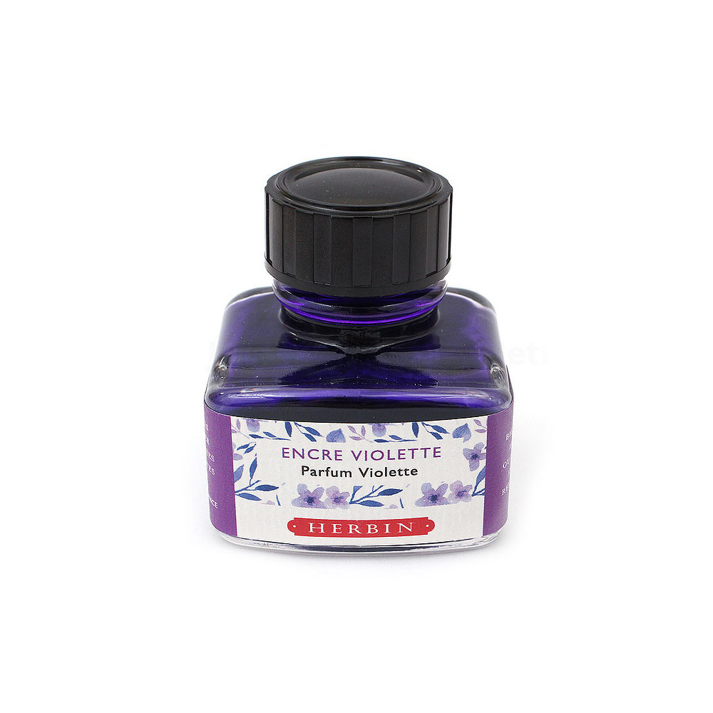 Scented Ink bottle - J.Herbin - Violet Purple, 30 ml