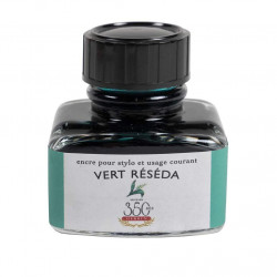 Ink bottle - J.Herbin - Reseda Green, 30 ml