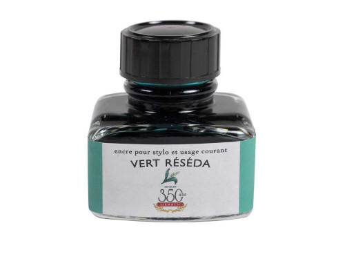 Ink bottle - J.Herbin - Reseda Green, 30 ml
