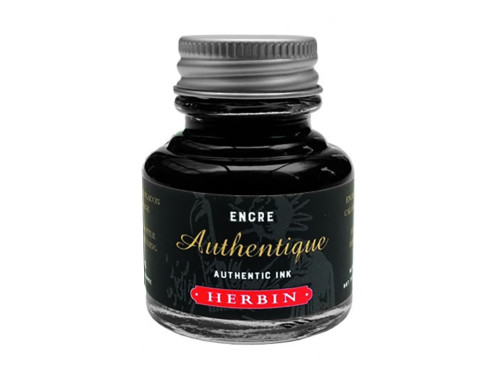 Anthentique Ink - J.Herbin - Black, 30 ml