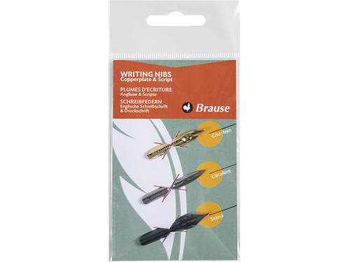 Set of Copperplate & Script nibs - Brause - 3 pcs