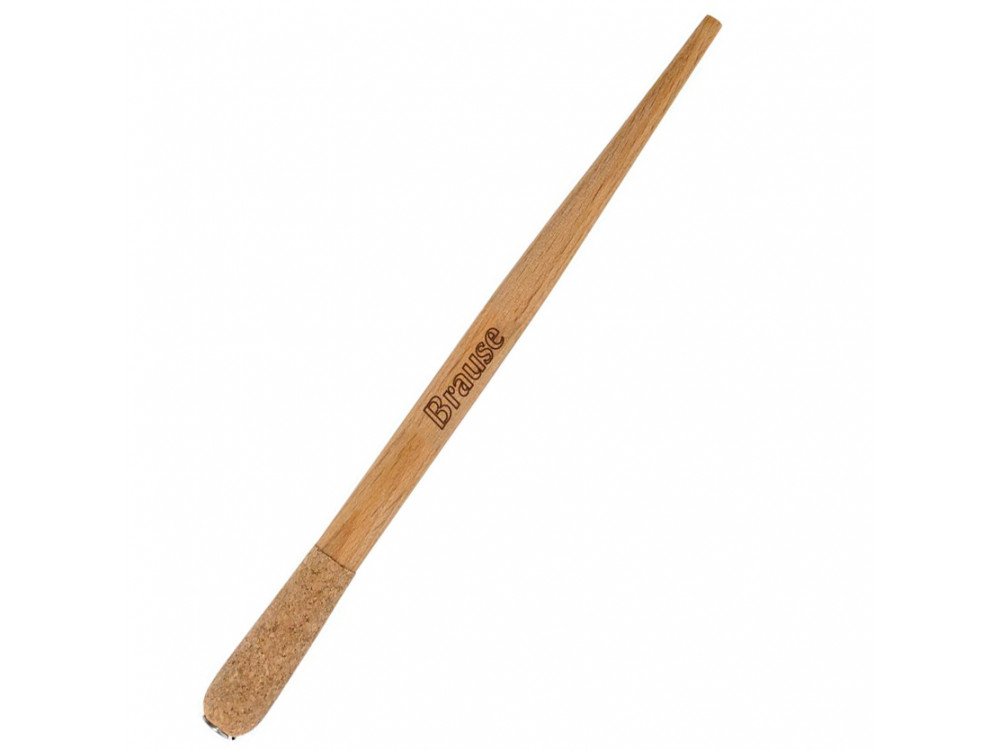 Wooden nib holder with cork grip - Brause