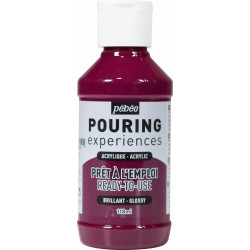 Acrylic paint Pouring Experiences - Pébéo - Magenta Fonce, 118 ml