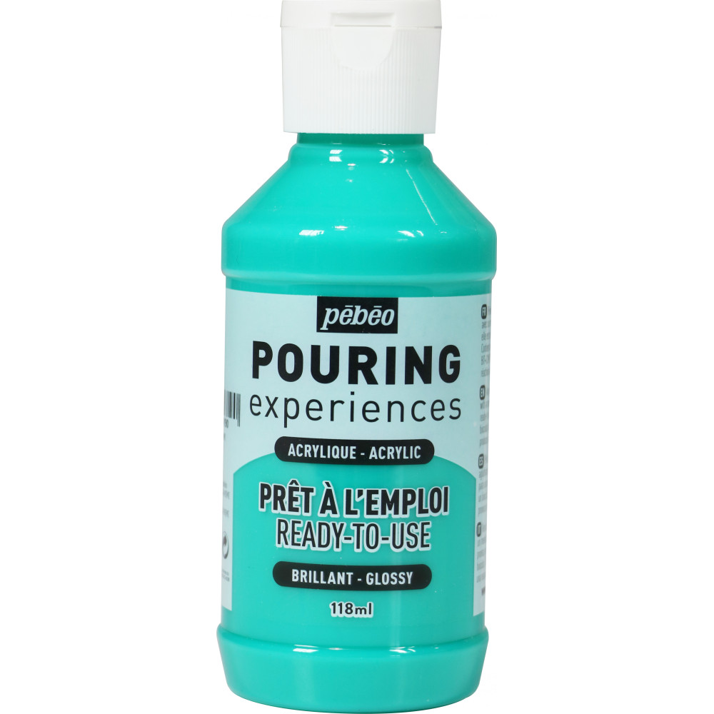 Acrylic paint Pouring Experiences - Pébéo - Water Green, 118 ml