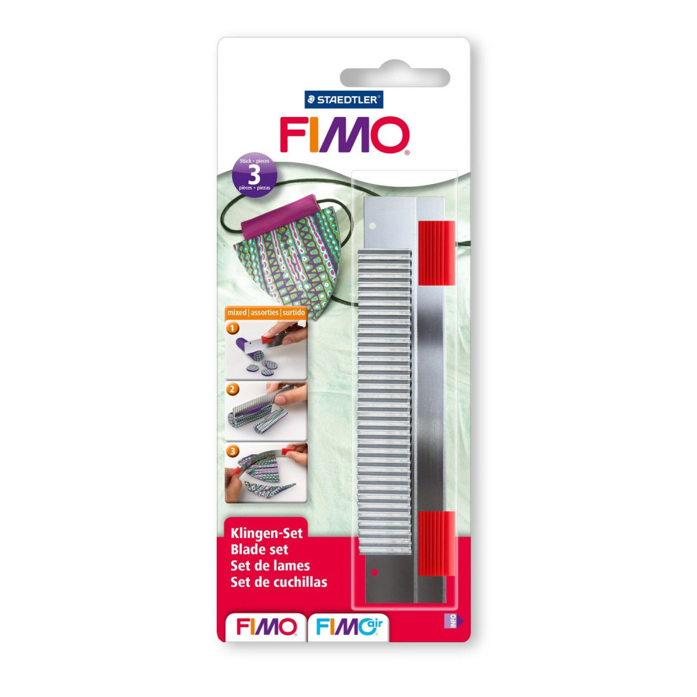 Zestaw nożyków do modelowania Fimo - Staedtler - 3 szt.