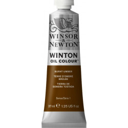 Farba olejna Winton Oil Colour - Winsor & Newton - Burnt Umber, 37 ml
