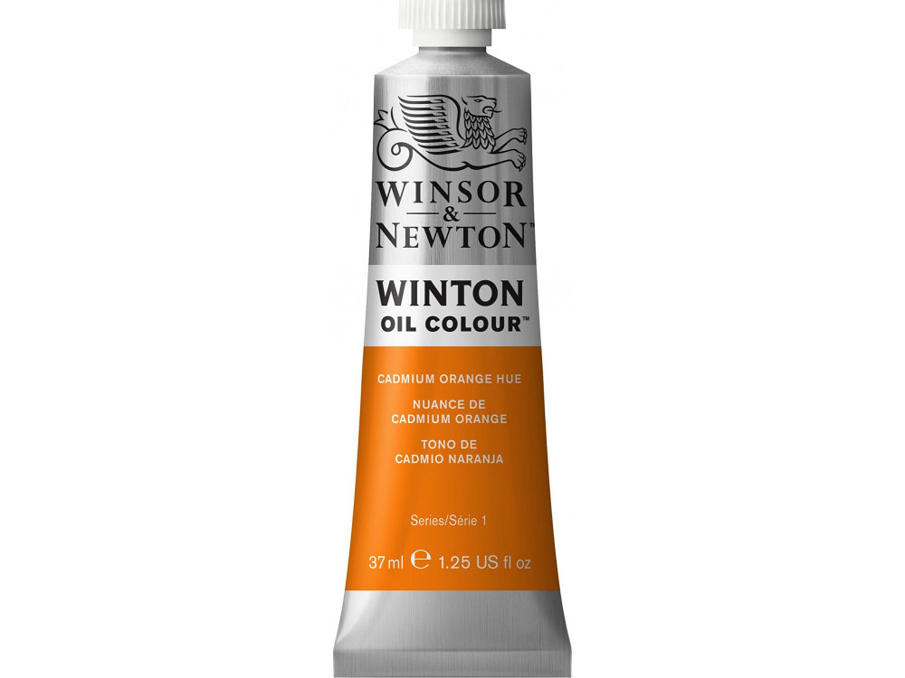 Farba olejna Winton Oil Colour - Winsor & Newton - Cadmium Orange Hue, 37 ml