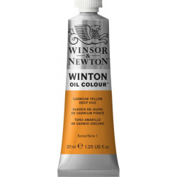 Oil paint Winton Oil Colour - Winsor & Newton - Cadmium Yellow Deep Hue, 37 ml