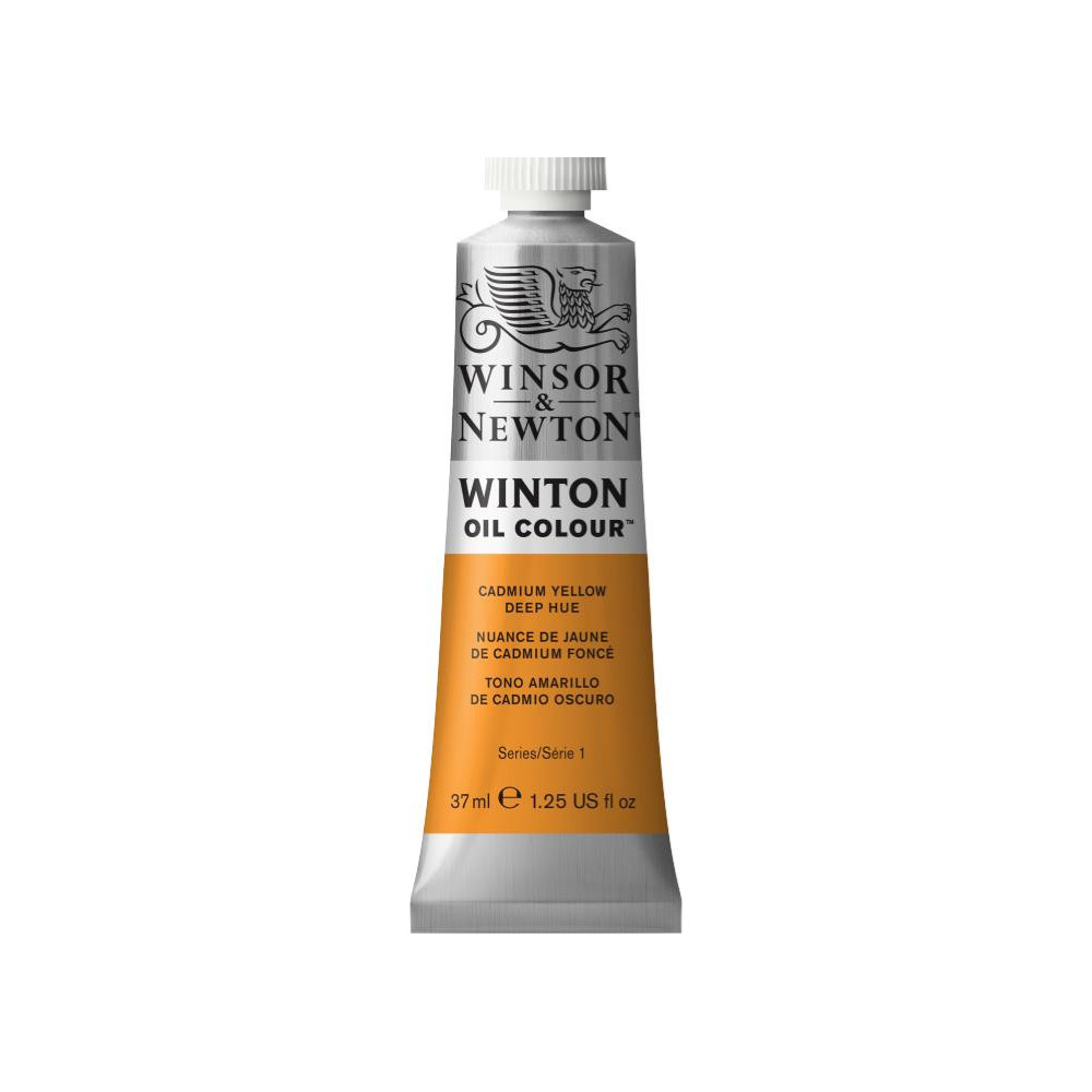 Farba olejna Winton Oil Colour - Winsor & Newton - Cadmium Yellow Deep Hue, 37 ml