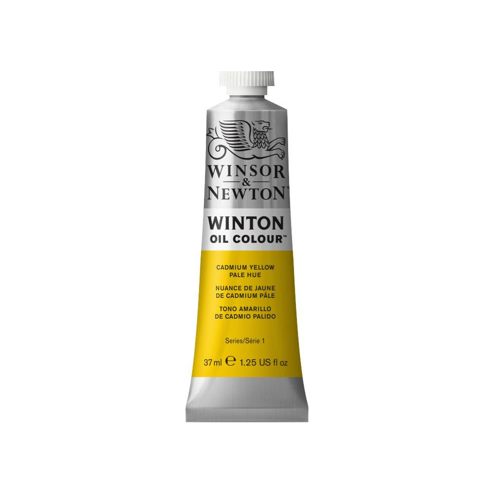 Farba olejna Winton Oil Colour - Winsor & Newton - Cadmium Yellow Pale, 37 ml