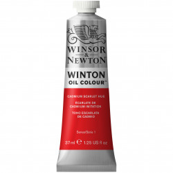 Oil paint Winton Oil Colour - Winsor & Newton - Cadmium Scarlet, 37 ml