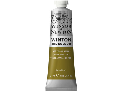 Farba olejna Winton Oil Colour - Winsor & Newton - Azo Yellow Green, 37 ml