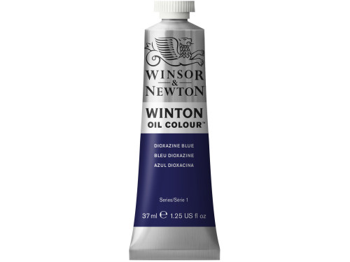 Farba olejna Winton Oil Colour - Winsor & Newton - Dioxazine Blue, 37 ml