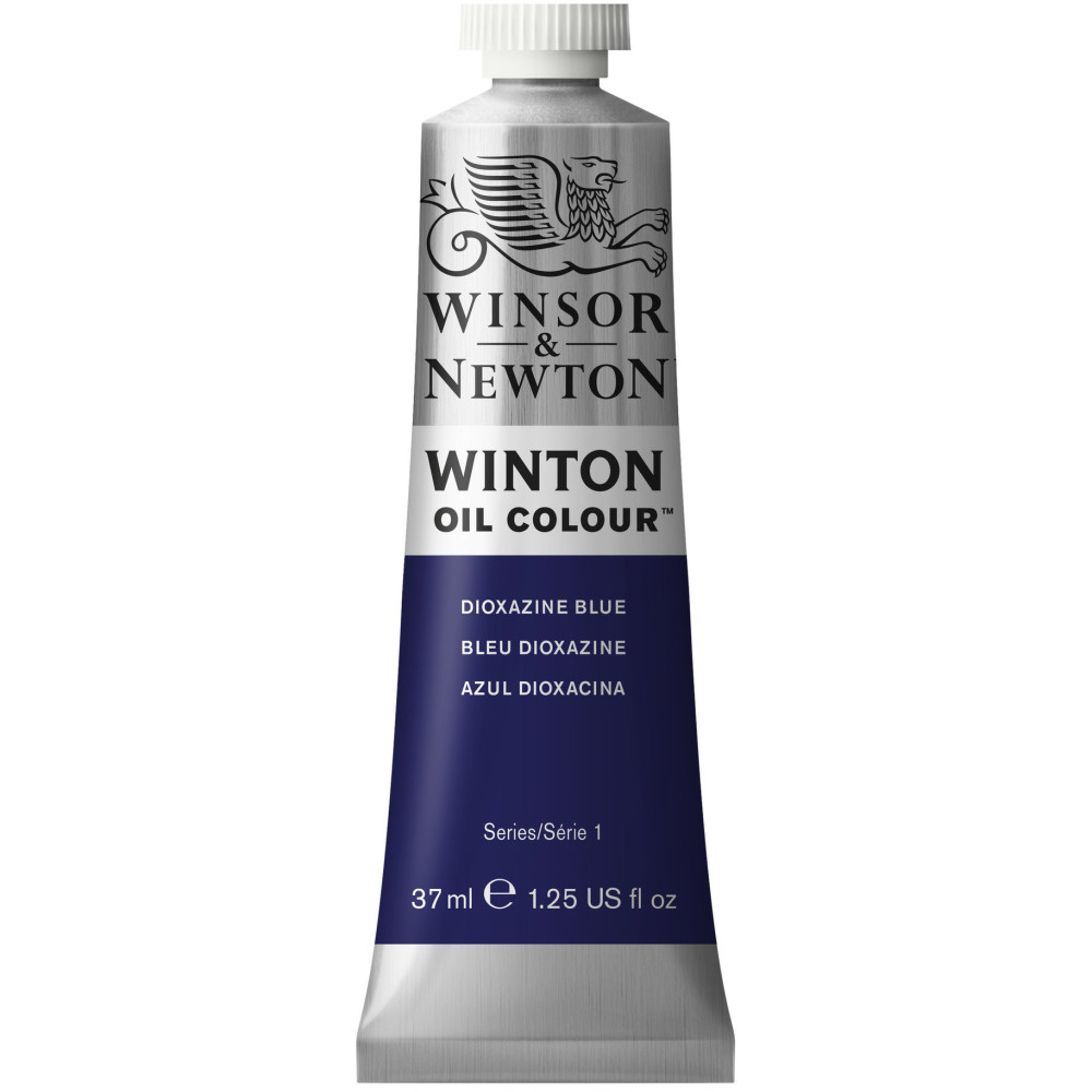 Oil paint Winton Oil Colour - Winsor & Newton - Dioxazine Blue, 37 ml