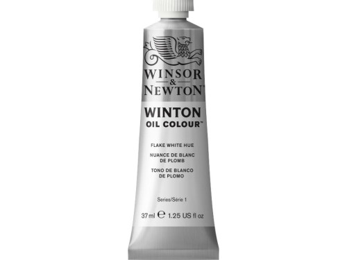 Farba olejna Winton Oil Colour - Winsor & Newton - Flake White Hue, 37 ml