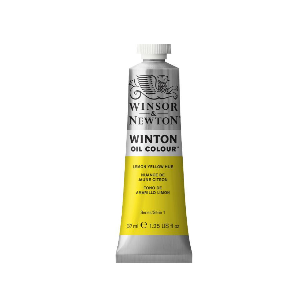Farba olejna Winton Oil Colour - Winsor & Newton - Lemon Yellow, 37 ml