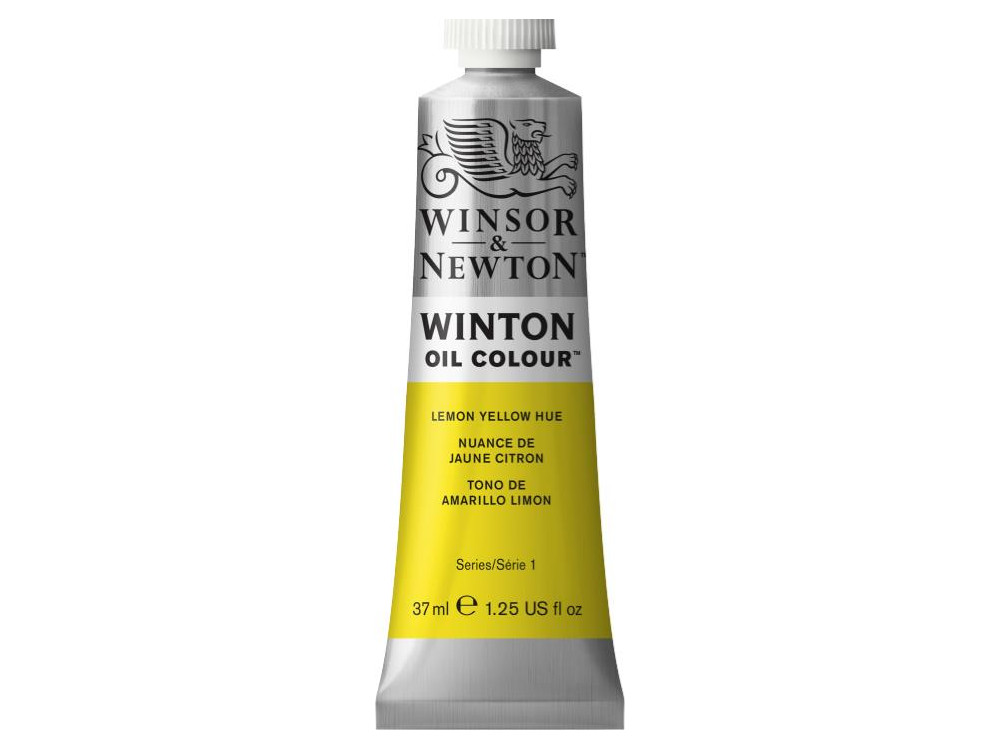 Farba olejna Winton Oil Colour - Winsor & Newton - Lemon Yellow, 37 ml
