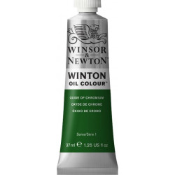 Oil paint Winton Oil Colour - Winsor & Newton - Oxide Of Chromium, 37 ml
