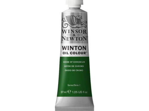 Oil paint Winton Oil Colour - Winsor & Newton - Oxide Of Chromium, 37 ml