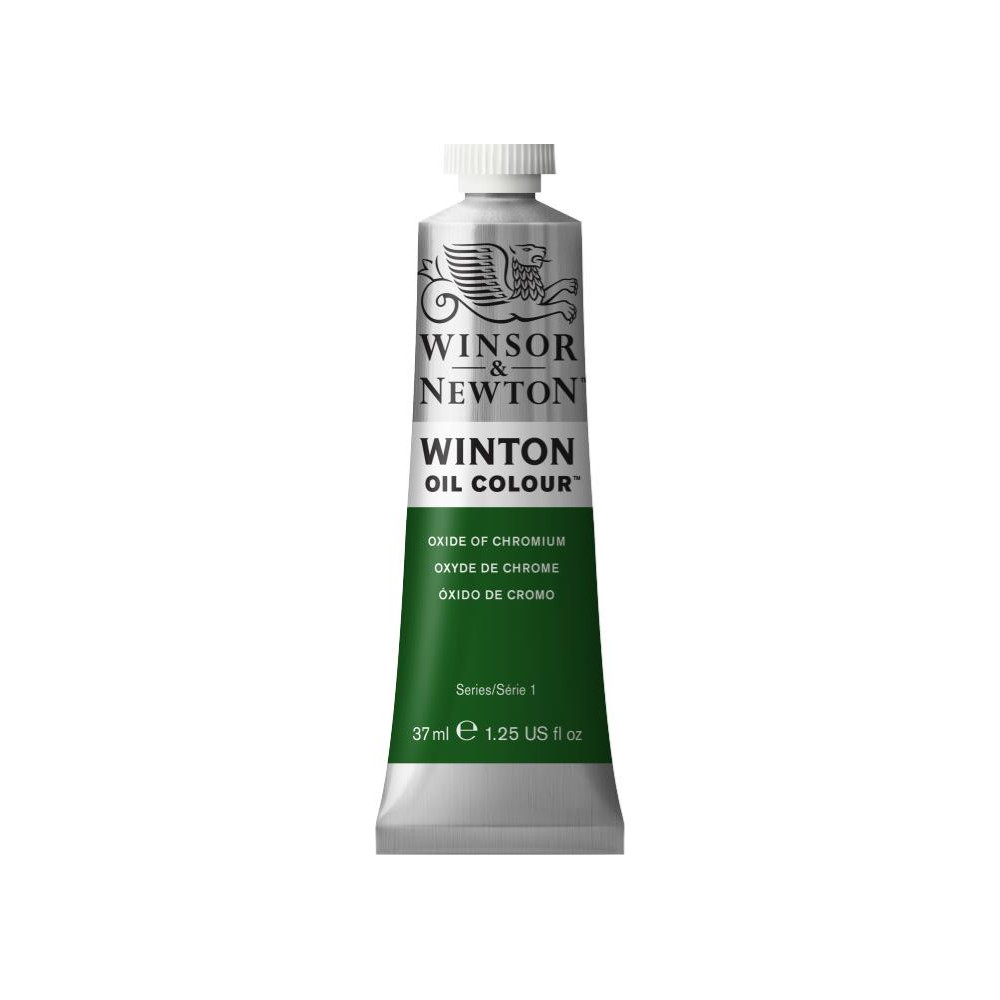 Farba olejna Winton Oil Colour - Winsor & Newton - Oxide Of Chromium, 37 ml