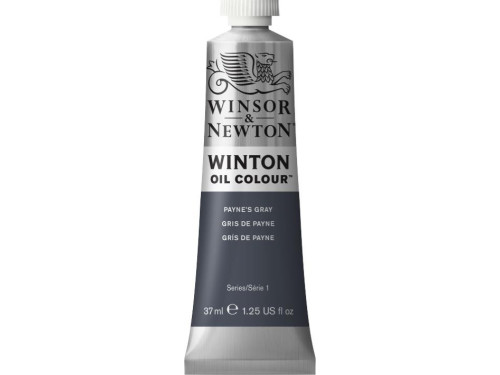 Farba olejna Winton Oil Colour - Winsor & Newton - Payne's Gray, 37 ml