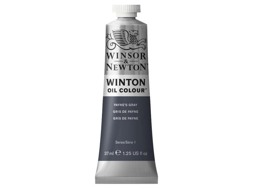 Farba olejna Winton Oil Colour - Winsor & Newton - Payne's Gray, 37 ml