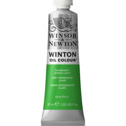 Oil paint Winton Oil Colour - Winsor & Newton - Permanent Green Light, 37 ml