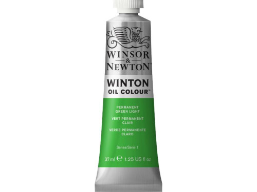 Oil paint Winton Oil Colour - Winsor & Newton - Permanent Green Light, 37 ml