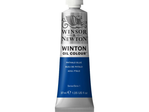 Oil paint Winton Oil Colour - Winsor & Newton - Phthalo Blue, 37 ml