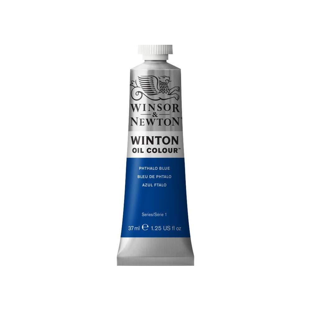 Oil paint Winton Oil Colour - Winsor & Newton - Phthalo Blue, 37 ml