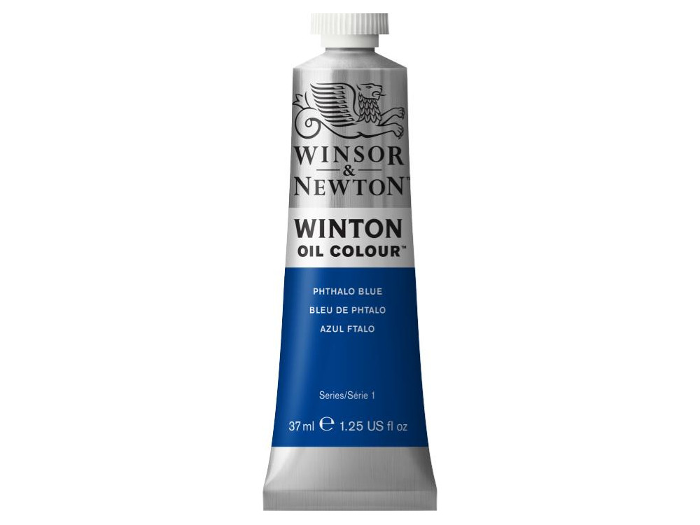 Farba olejna Winton Oil Colour - Winsor & Newton - Phthalo Blue, 37 ml