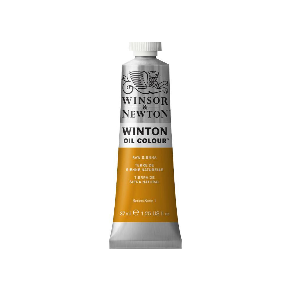 Farba olejna Winton Oil Colour - Winsor & Newton - Raw Sienna, 37 ml