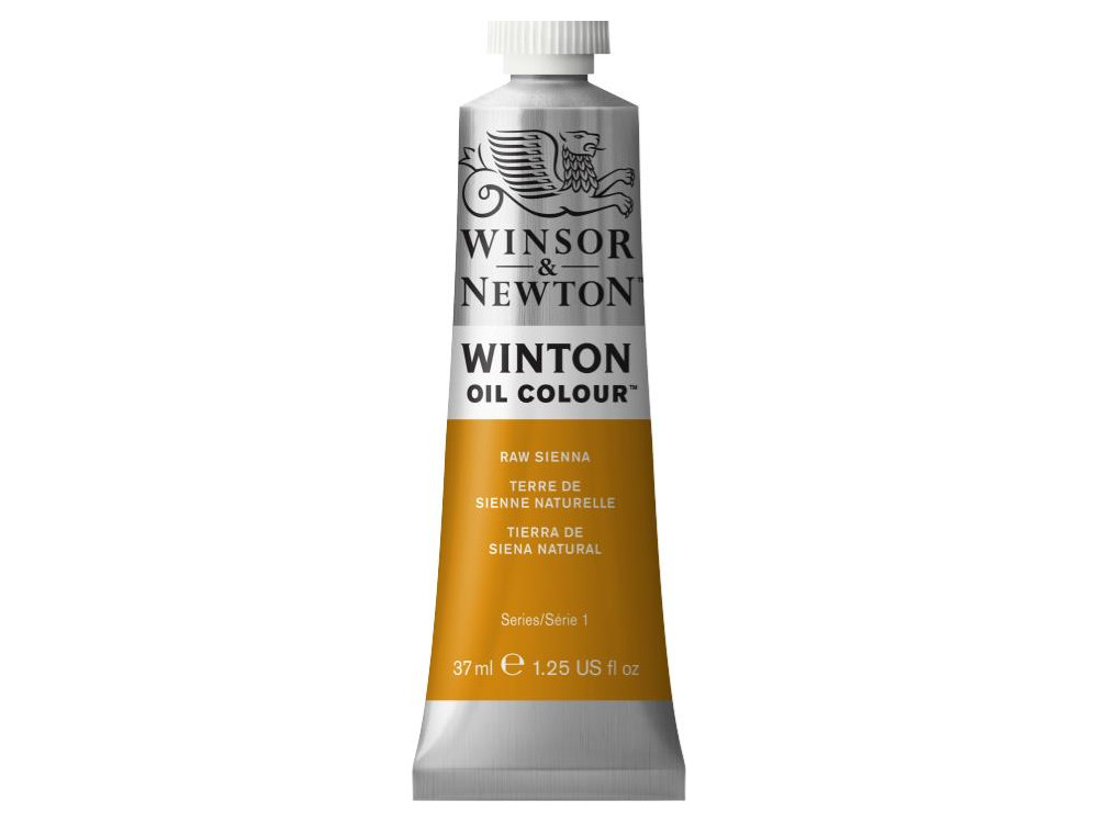 Farba olejna Winton Oil Colour - Winsor & Newton - Raw Sienna, 37 ml