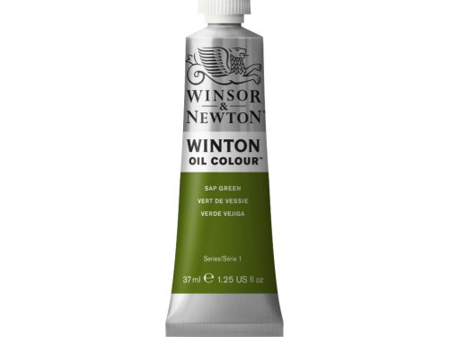 Oil paint Winton Oil Colour - Winsor & Newton - Sap Green, 37 ml