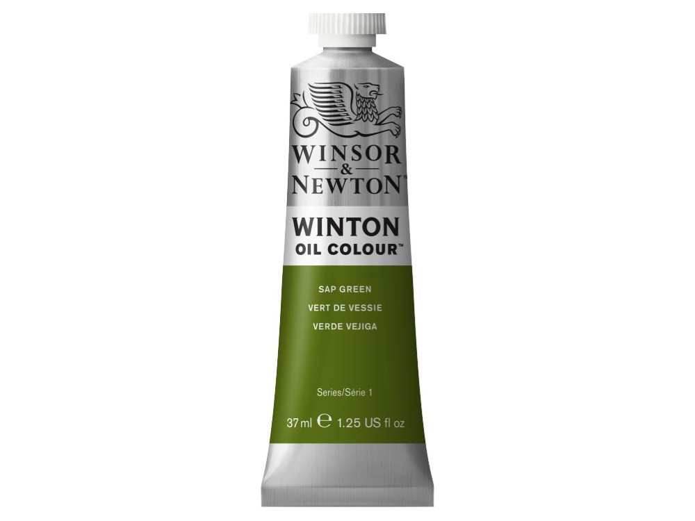 Farba olejna Winton Oil Colour - Winsor & Newton - Sap Green, 37 ml