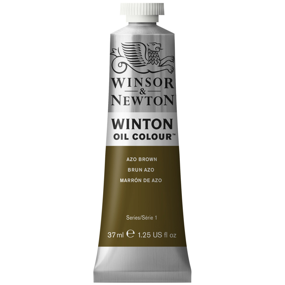 Oil paint Winton Oil Colour - Winsor & Newton - Azo Brown, 37 ml
