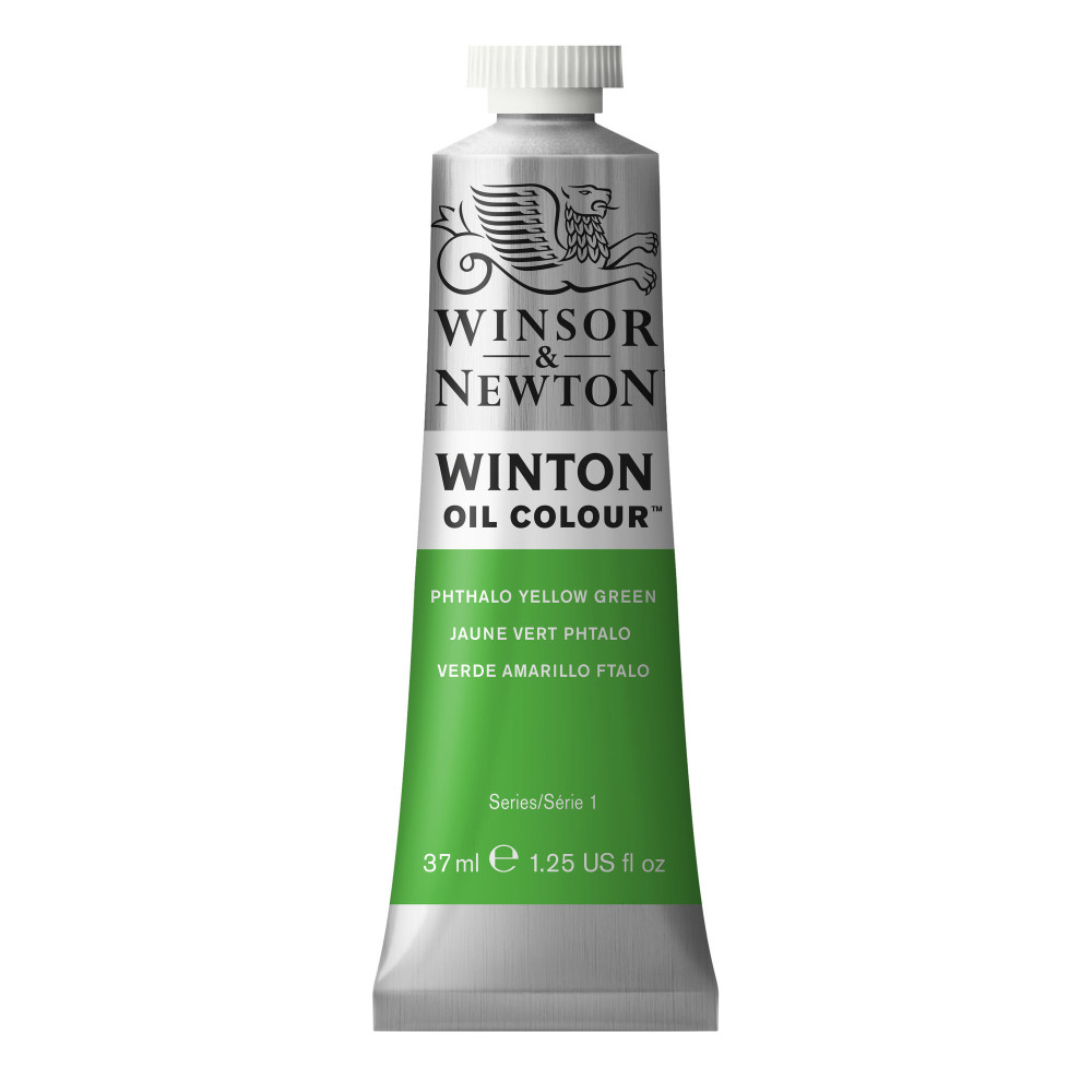 Oil paint Winton Oil Colour - Winsor & Newton - Phthalo Yellow Green, 37 ml