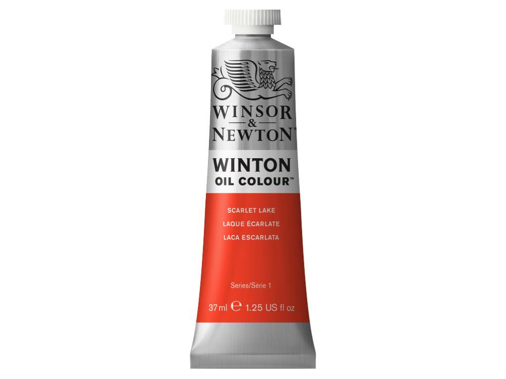 Oil paint Winton Oil Colour - Winsor & Newton - Scarlet Lake, 37 ml