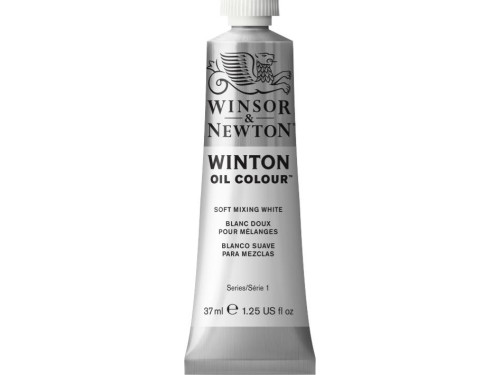 Oil paint Winton Oil Colour - Winsor & Newton - Soft Mixing White, 37 ml