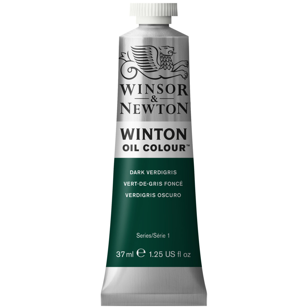 Oil paint Winton Oil Colour - Winsor & Newton - Dark Verdigris, 37 ml