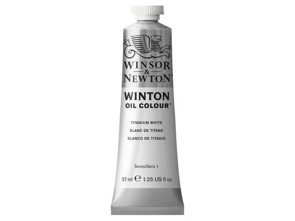 Farba olejna Winton Oil Colour - Winsor & Newton - Titanium White, 37 ml