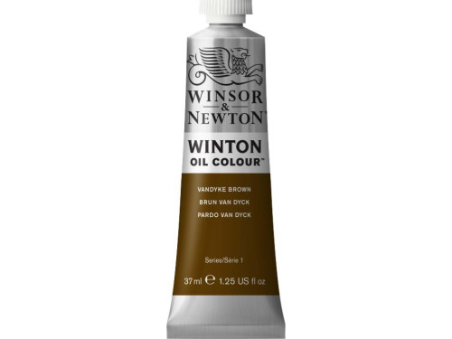 Oil paint Winton Oil Colour - Winsor & Newton - Vandyke Brown, 37 ml