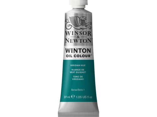 Farba olejna Winton Oil Colour - Winsor & Newton - Viridian Hue, 37 ml