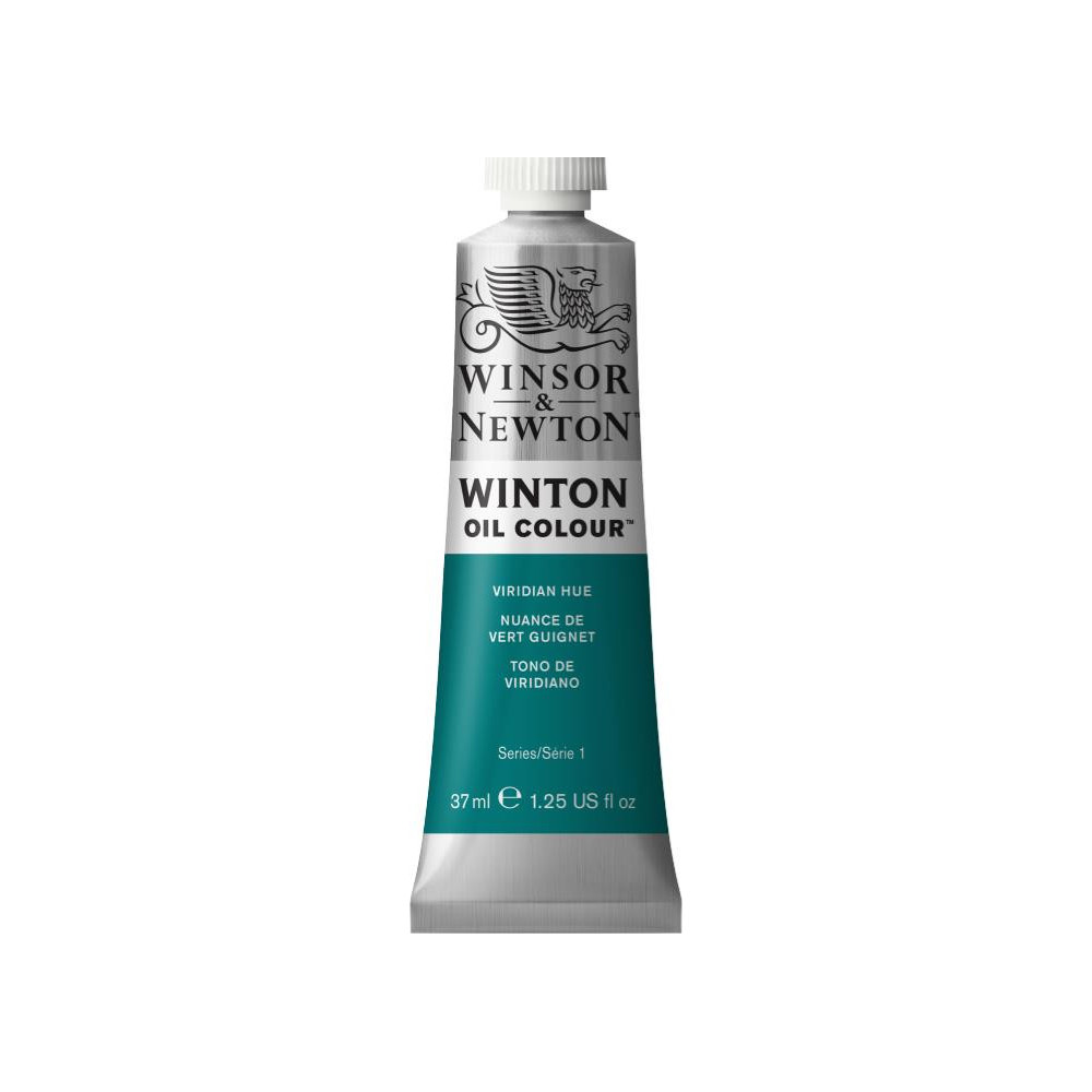 Farba olejna Winton Oil Colour - Winsor & Newton - Viridian Hue, 37 ml