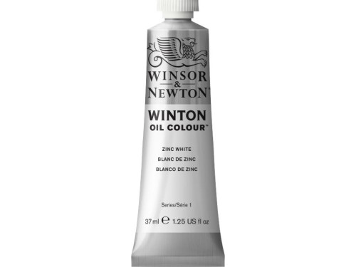 Oil paint Winton Oil Colour - Winsor & Newton - Zinc White, 37 ml
