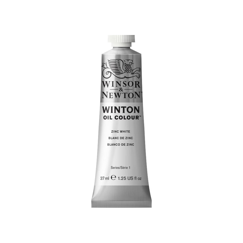 Farba olejna Winton Oil Colour - Winsor & Newton - Zinc White, 37 ml