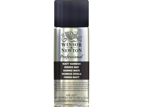 Matt Varnish Professional Spray - Winsor & Newton, 400 ml